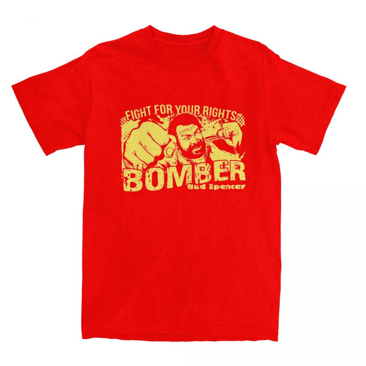 

Bud Spencer Italian Actor TShirt Summer Yellow Y2K Funny TShirts Pure Cotton Tee Shirt For Unisex ShortSleeved Casual Clothes M