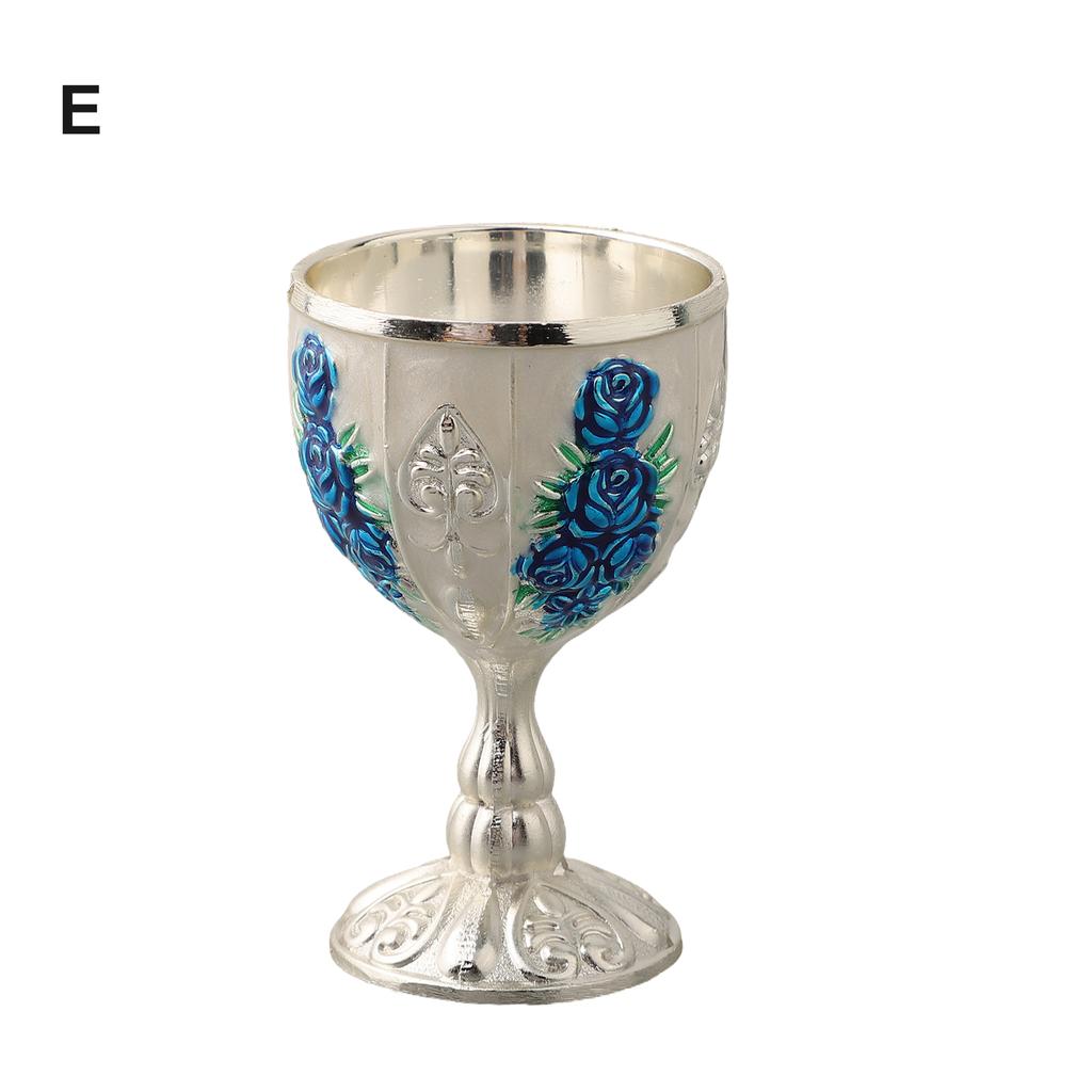 Drinking Cup Vintage Wine Cup Bar Wine Cup Champagne Cup High-quality Metal Wine Cup Retro Wine Bottle Vintage