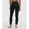 Lululemon Groove No Line High Rise Tight 25   Heart Black