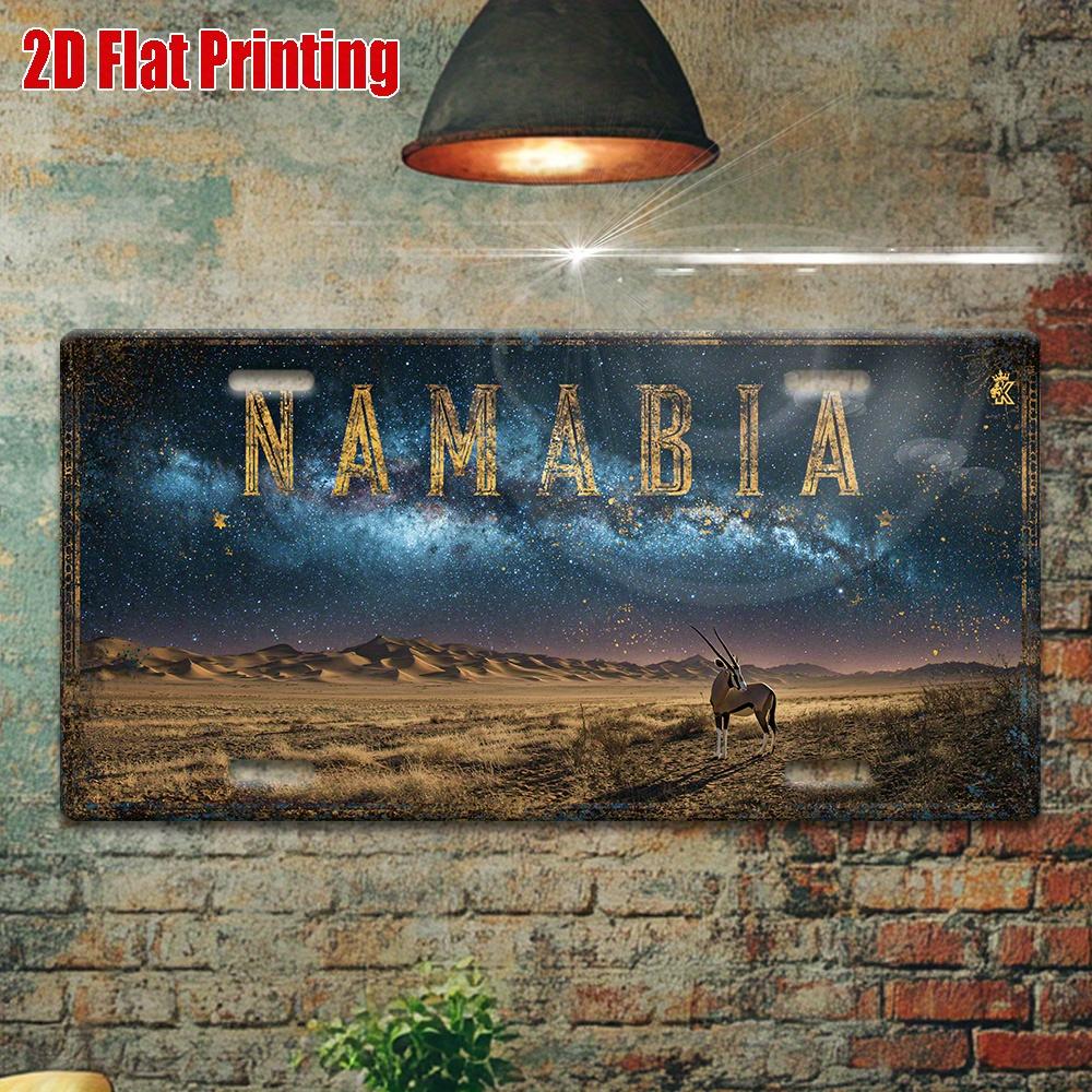 D Flat pc Vintage Metal Wall Plaque Suitable for Living Room Restaurant Office Cafe Bar Decor Retro Hanging Decorati