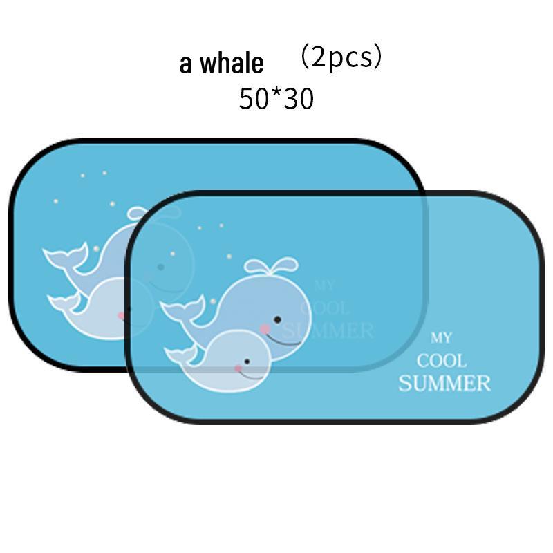 Universal Car Window Sunshade with Strong Suction – Baby Curtain, Side Block, Sun Visor