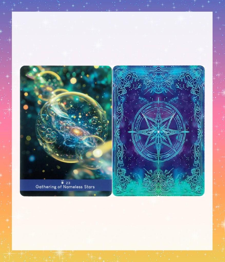 UNIVERSE LIGHT ORACLE UNIVERSE LIGHT ORACLE with Japanese Manual Oracle Tarot Cards Fortune Telling [Japanese Version] [Genuine]