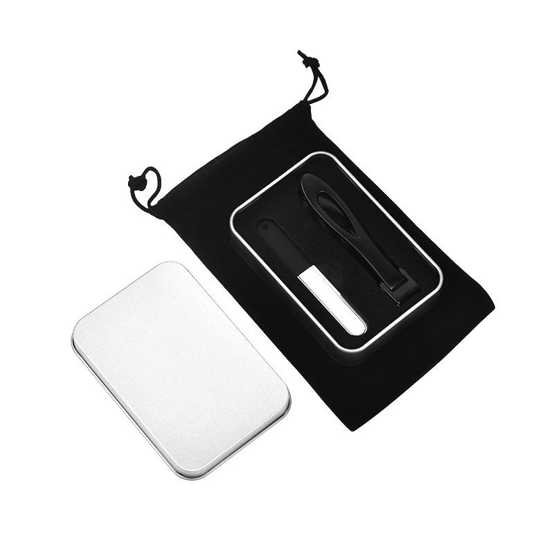 Stainless Steel Wide-Opening Anti-Splash Nail Clippers for Thick Toenails