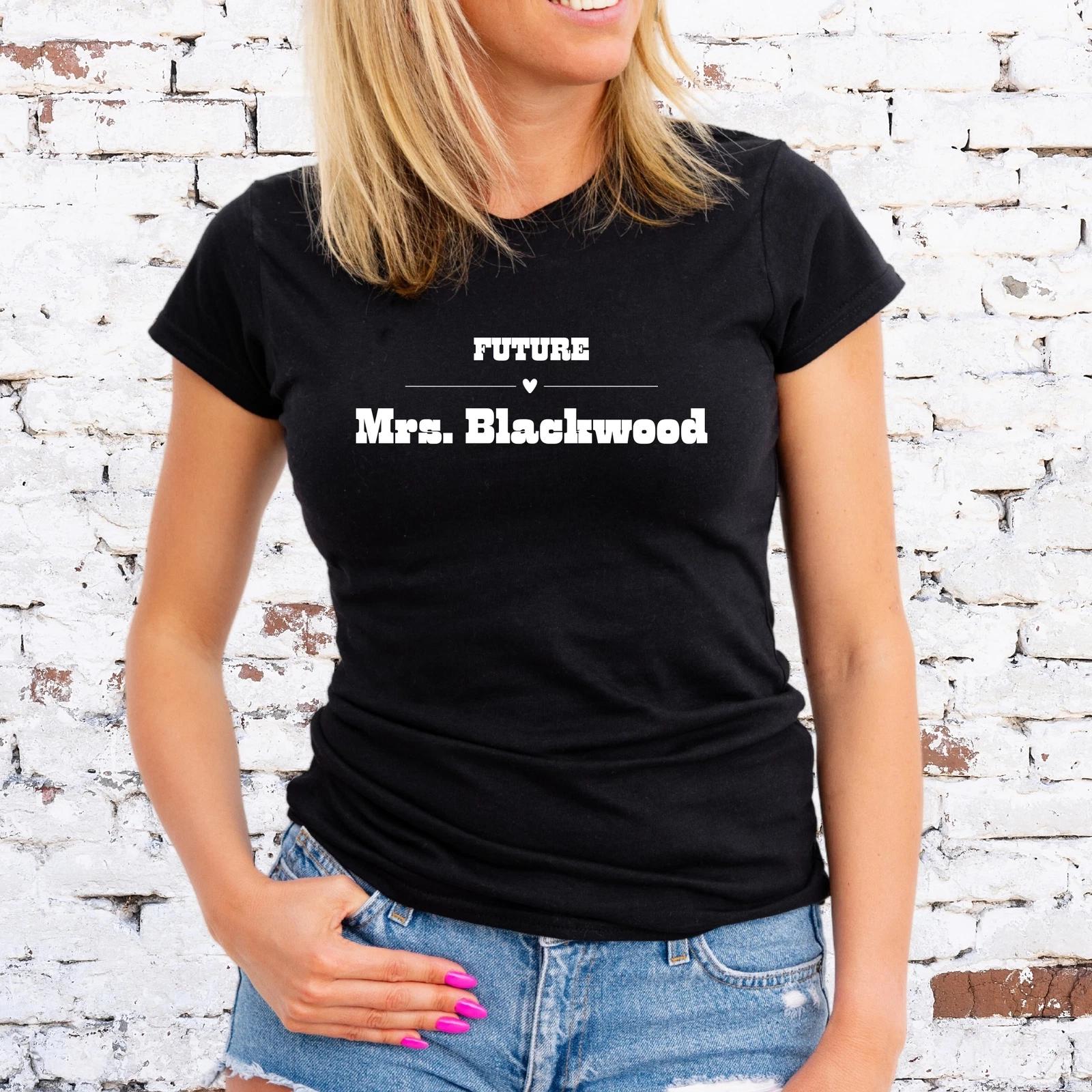 FUTURE MRS BLACKWOOD T-Shirt, RICHARD BLACKWOOD, HOLLYOAKS, Unisex/Lady Fit XL