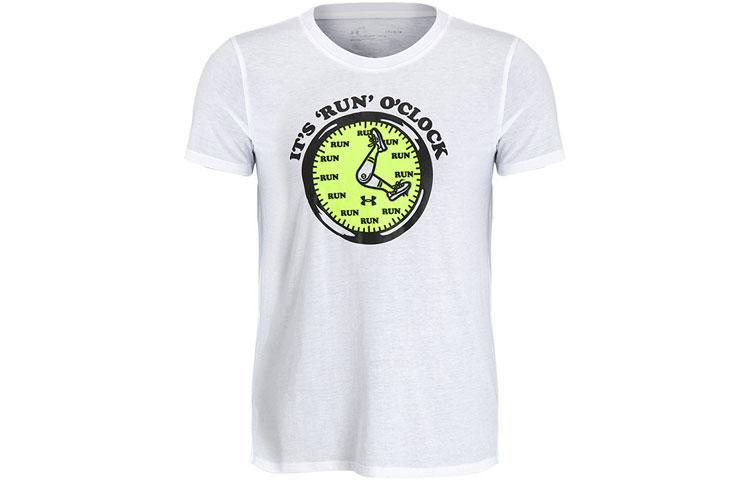 Under Armour T Shirt Women s White 1367937-100 L