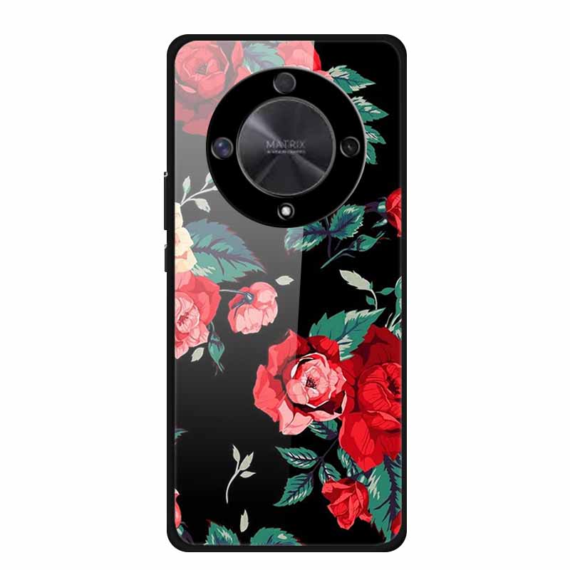 For Honor X9B Case X9A 5G Luxury Tempered Glass Hard Back Cover for Honor X9A 5G Phone Cases Fundas Honor x 9B X9 B 5G X 9A X9 A