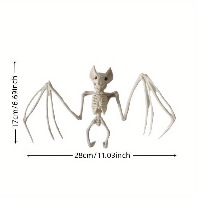 1pcs Halloween Skeleton Bat Animal Skeleton Decoration Holiday Scene Layout Props