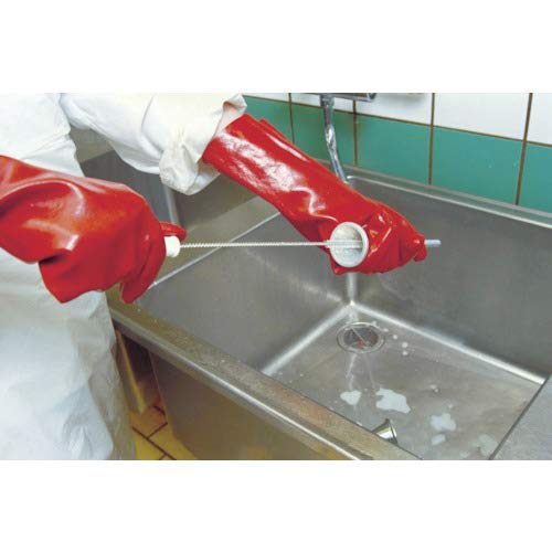 Kyowa Clean Pipe Brush, Red, 35mm Diameter, Vikan Pipe Cleaner, 53774