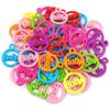 Home Party Supplies 10Pcs Earrings Necklace Bracelet DIY Jewelry Accessories Large Hole Pendant Irregular Shape Children Kids Solid Color Pendant