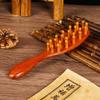 Sandalwood Rake Comb with 22 Coarse Teeth for Curly Hair - Durable Massage Comb for Men & Women