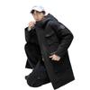2025 New Men's Down Jacket Workwear Couple Thickened Warm Multi-Pocket Hooded Winter Clothes Men's and Women's Trend