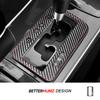 Für Mazda 6 2003-2015 Hergestellt aus Alcantara Kohlefaser Auto Mittelkonsole Schalthebel Panel Zieraufkleber Auto Innenraum Zubehör