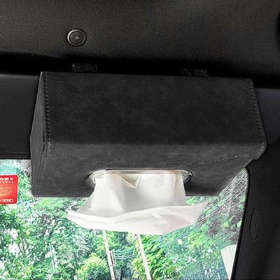 Tissue Holder For Car Soft Tissue Box Cover Napkin Holder Multi-functional Towel Box Cover Tissue Box For Holds Mobile Phones
