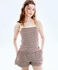 Soipeuyukaen Retro Striped Terry Shorts