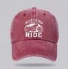 Popular washed old baseball cap World War II Spitfire fighter print sunshade cap sun cap