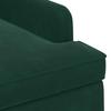 Loveseat with Button Tufting Dark Green 111 x 65 x 79 cm Velvet