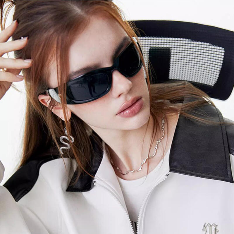 NeoRetro 98001 Sunglasses BLACK