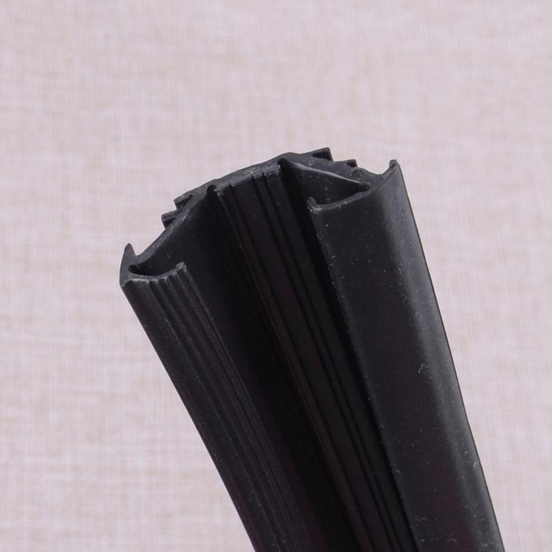 Car Front Right Door Glass Sealing Strip Rubber Fit For Toyota Corolla ZZE122 ZRE120 2004-2008 2009 2010 2011 2012 2013 Black