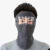Winter Balaclava Face Mask With Detachable Anti Fog Goggle Windproof Thermal Full Face Cover For Motorcycle Skiing Men Women