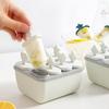 Popsicle Mould Tray 8 Cell Ice Cream Maker Multi Cell Reusable DIY Freezer Kitchen Tool For Kids Summer Party Treats