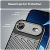 For iPhone Air Case Twill Texture TPU Shockproof Protective Phone Cover