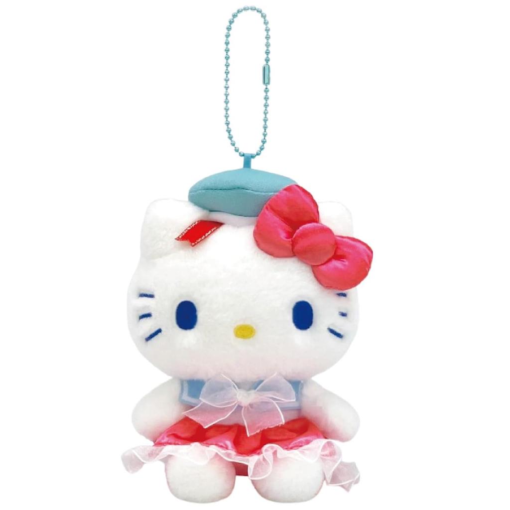 Nakajima Corporation Sanrio Characters Sherbet Marine Hello Kitty Mascot H13W9.5D7cm