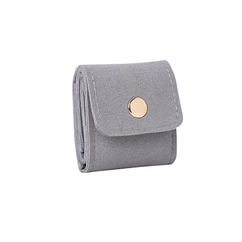 Luxury Velvet Portable Jewelry Storage Box for Stud Earrings