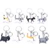 Lovely Cat Kitten Keychain Keyring Handbag Pendant Ornament Kids Toy Gift