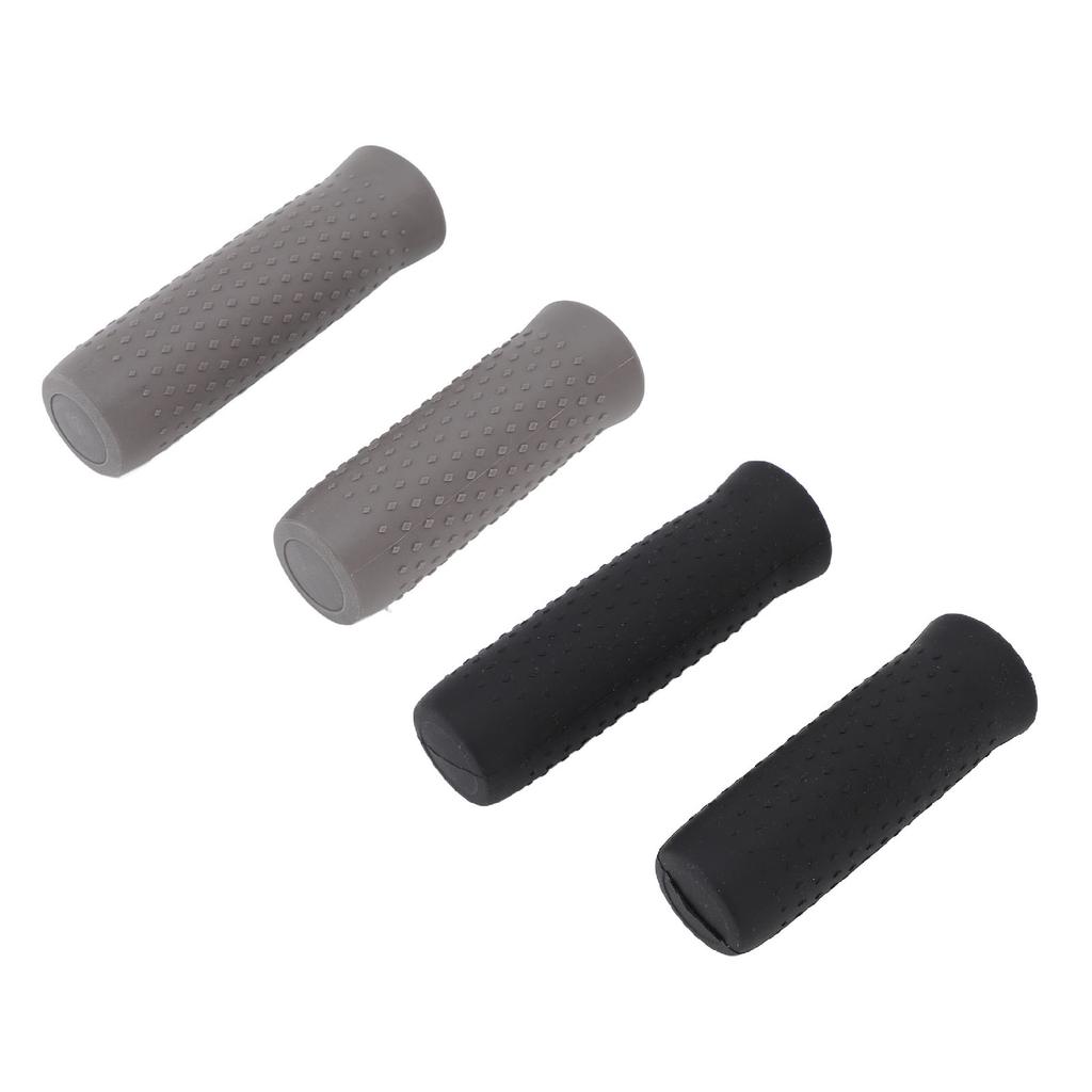 1 Pair Handlebar Grip Convex Particle Design Non Slip Comfortable Electric Scooter Handlebar Grip Re