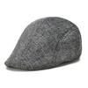 Windproof Adjustable Mesh Breathable Peaked Cap Newsboy Style Beret Hat