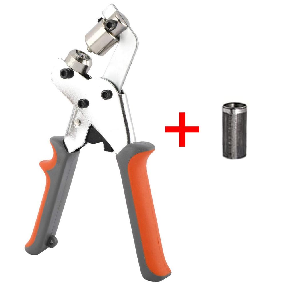 10MM Manual Eye Clamp Portable Advertising Tarpaulin Button Press Poster Inkjet Cloth Buttonhole Machine Hole Punch