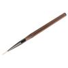 Nail Liner Brush Professional Rough Rod Nail Art Drawing Brush Transparent Coffee