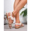 Women's Summer New Beautiful Wind Flower Butterfly Everyday Casual Wind Versatile Beach Sandals