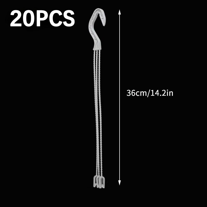

10Pcs Plant Hanger Home Garden Planter Basket Hooks For Indoor Macrame Flower Pots Hanging Holder Outdoor Balcony Decoration