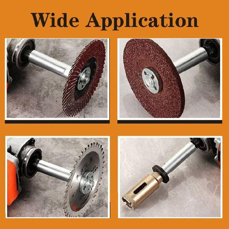 Stainless Steel M14 to M10 Extension Connecting Rod for 100/125 Angle Grinder