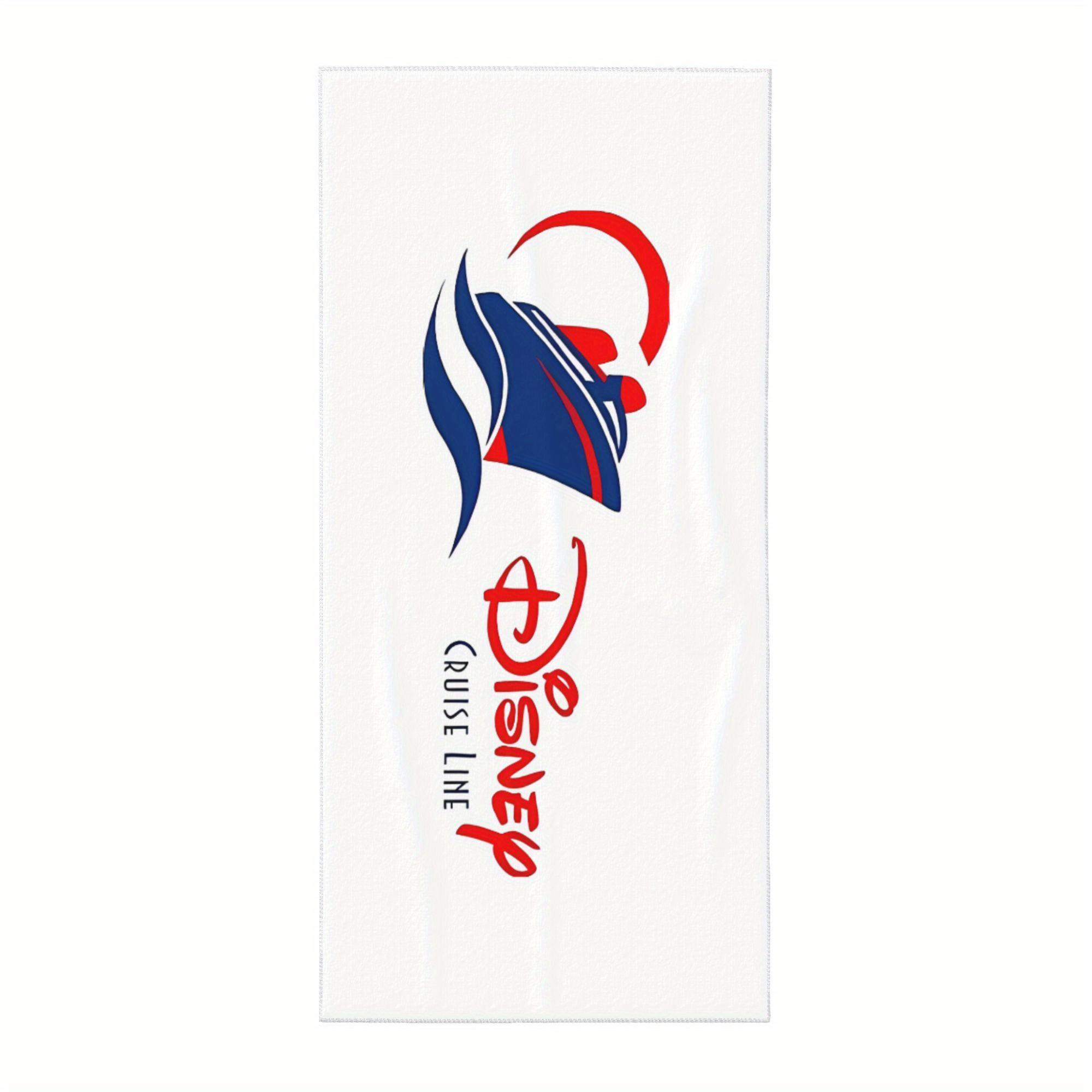 

1PC Cruise Line Beach Towel - Polyester Quick Dry & Lightweight, Cruise Ship Design, Perfect for Swimming, Camping, Surfi W40*H60(CM)