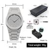 Men's Waterproof Sports Quartz Watch - Fashionable and Simple Design