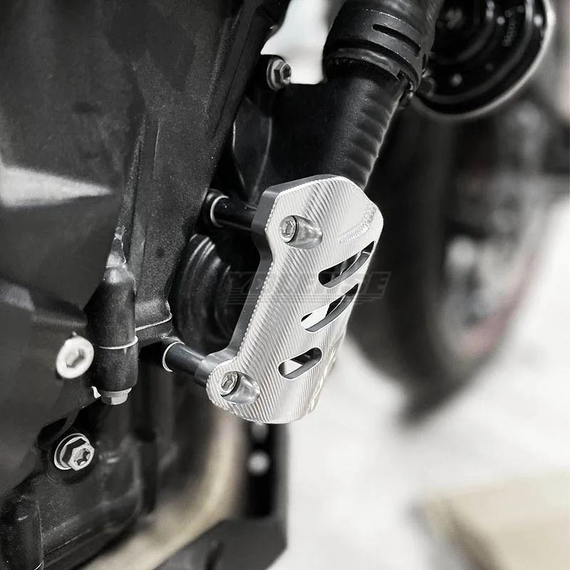 For 790 890 2019-2023 Motorcycle CNC Water Cooled Pump Guard Engine Cooling Pump Protection Cover Fit