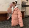 Autumn and Winter Down and Cotton Jackets, Women's Winter Clothing, Hooded Bread Jackets, Loose Cotton Jackets, Cotton Jackets, Outerwear