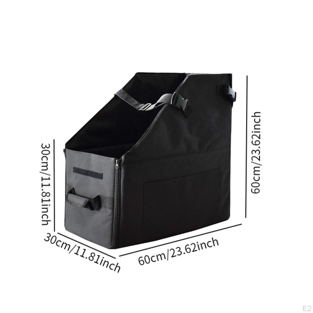 Car Trunk Organizer Storage Box 11.8x23.6x23.6inch Multifunctional for Vehicles Interior Portable