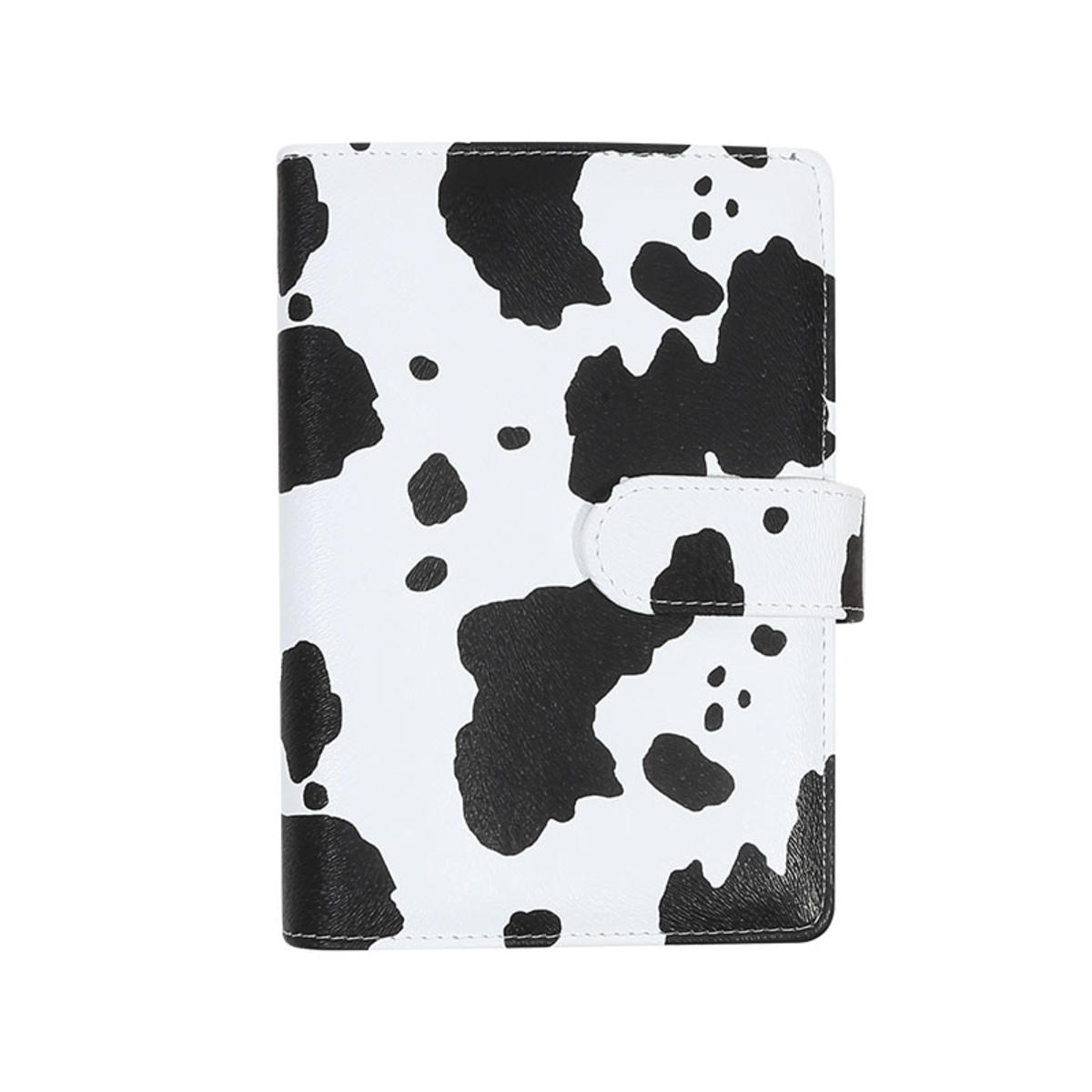 

A6 Leopard Print Wallet Budget Plan Binding Zipper Envelope Cash Envelope Budget Fund Organizer Binding with Page Blank one size