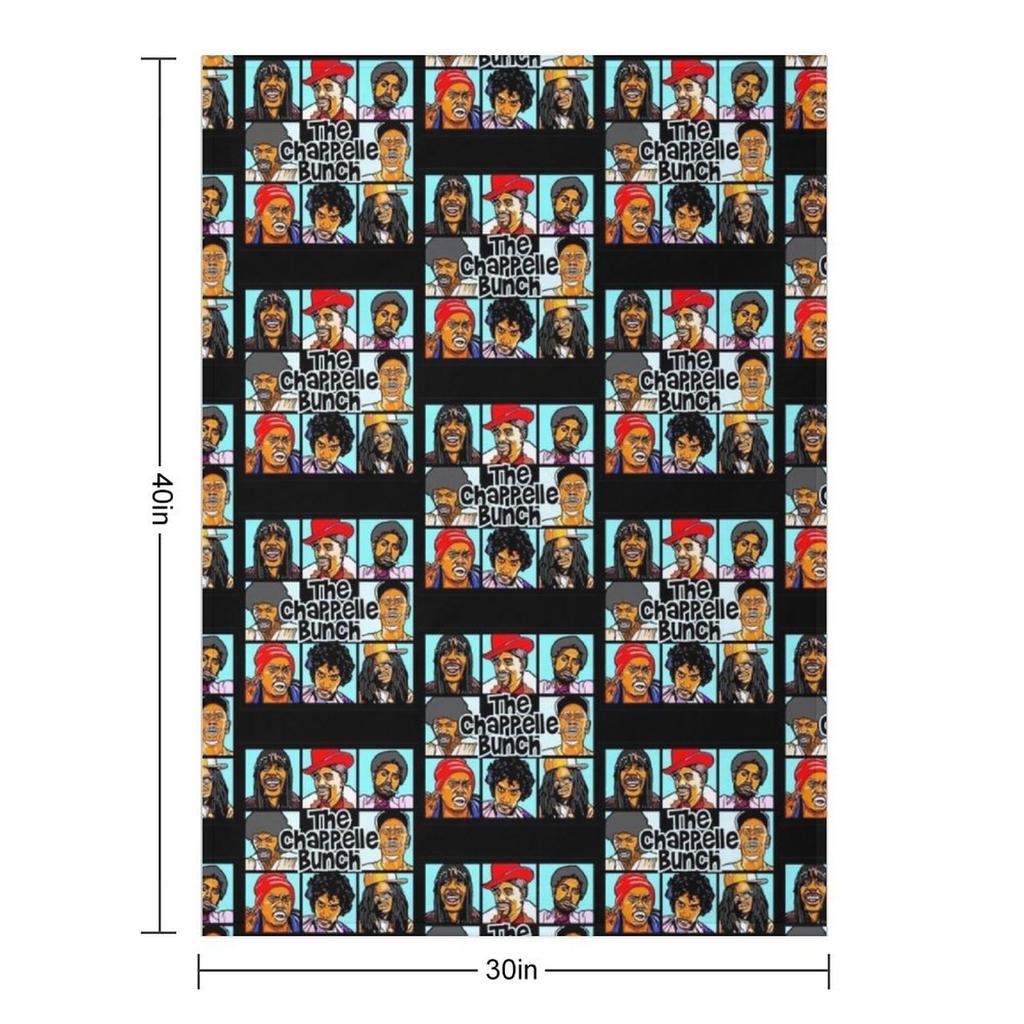 THE CHAPPELLE BUNCH COMEDY CENTRAL Throw Blanket For Baby Custom Blankets For Baby Beach Blankets