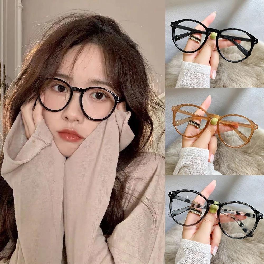 Finished Myopia Glasses Women Vintage Anti-Blue Light Eyeglasses Men Optical Nearsighted Glasses -1.0-1.5-2.0-2.5-3.0-3.5-4.0