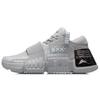 Li Ning Wujie Casual Shoes Unisex Low Top Silver Fish Gray AFPR001-2