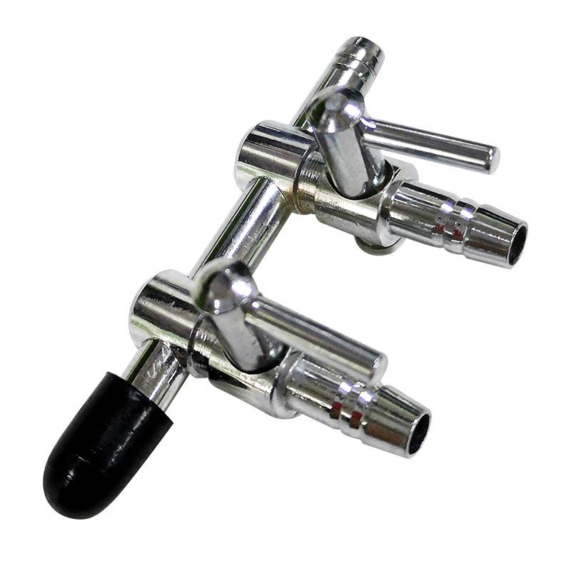 Aquarium Check Valve with Stainless Steel Control: Y-shaped Tube, Suction Cup, Single/Double Sided