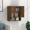 VidaXL Wall Cabinet Smoked Oak 60x31x70 Cm Engineered Wood