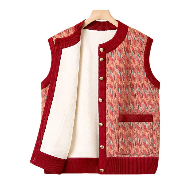 Women's 2025 New Autumn/Winter Fleece-lined Vest