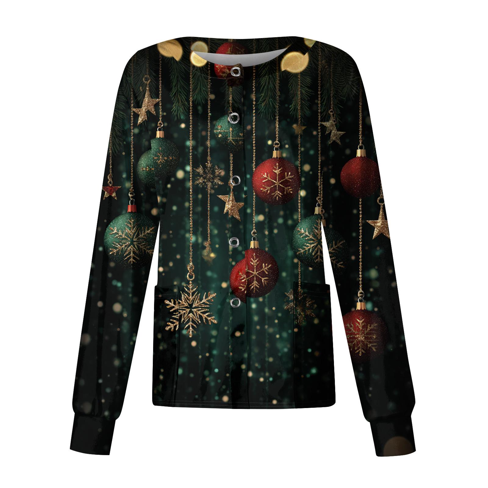 

Женский повседневный однобортный топ с длинным рукавом и принтом Dry-nurse XL