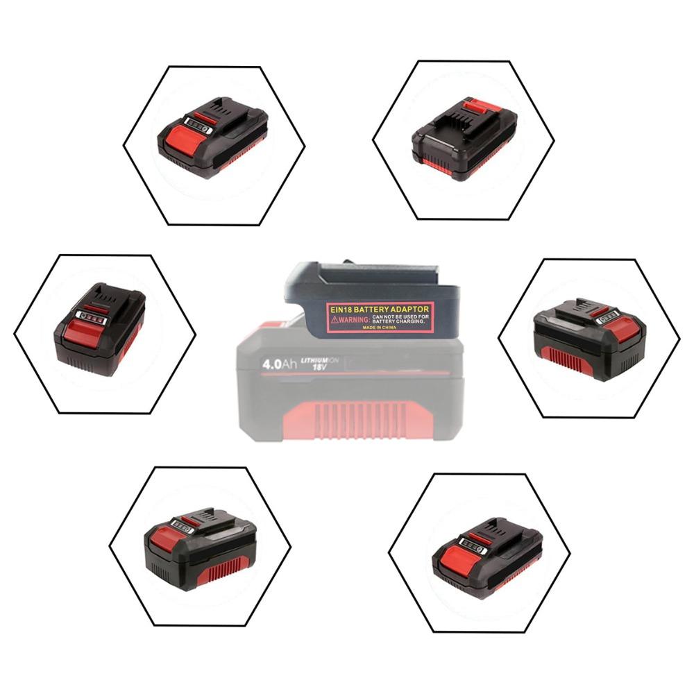 For Ein-hell 18V Li-Ion Batteries Converting To for Bosch BAT Series 18V Li-Ion Battery Power Tools Battery Adapter Converter