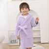 Soft Flannel Robes Clothes Thickened Children's Nightgown High Quality Kids Bathrobe  Winter